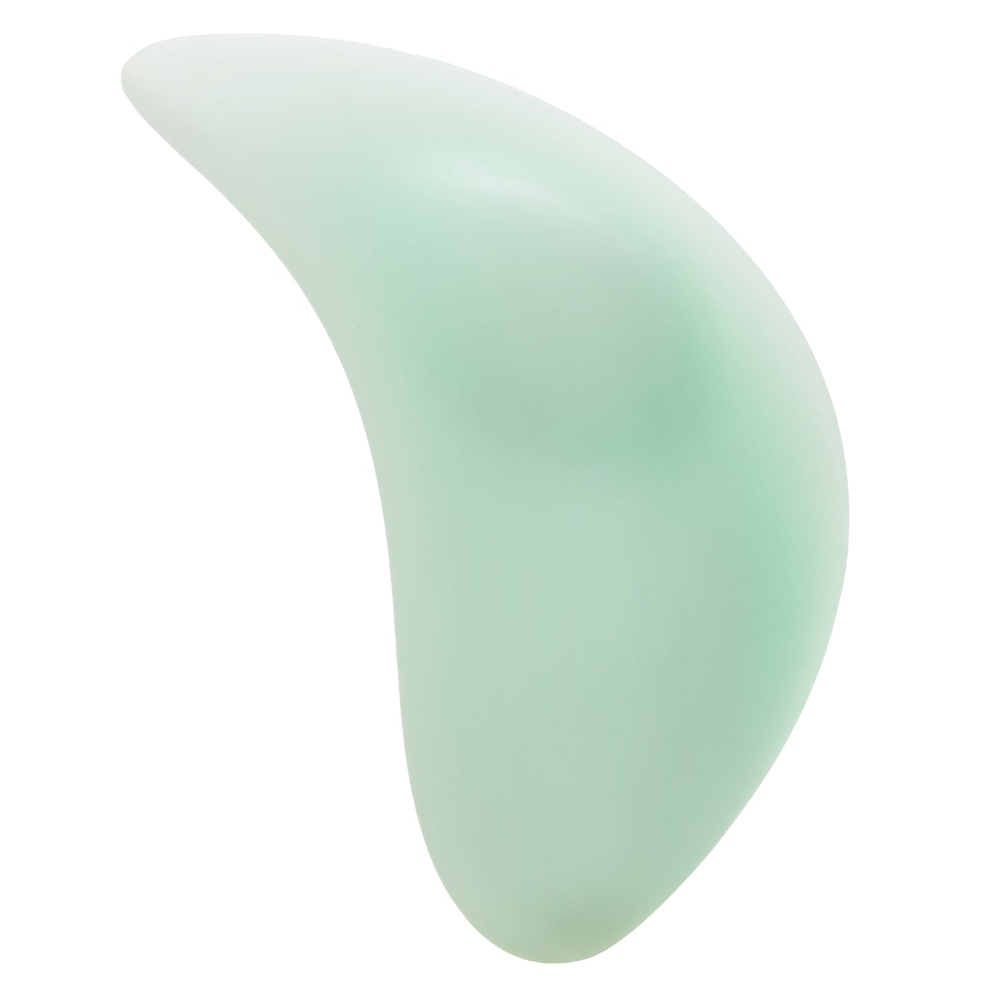Bali Ultra Soft First Time Body Hugging Silicone Palm Vibrator - Mint Green