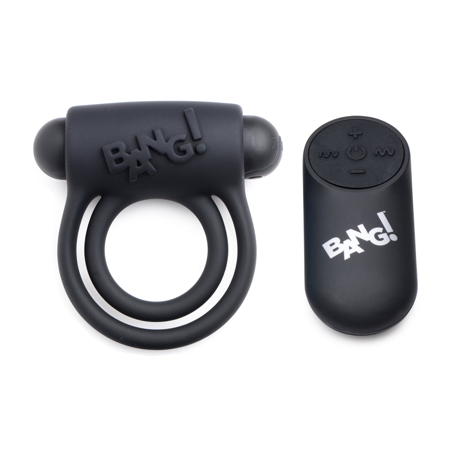 Bang! Cock Ring with Vibrating Bullet and Remote Control