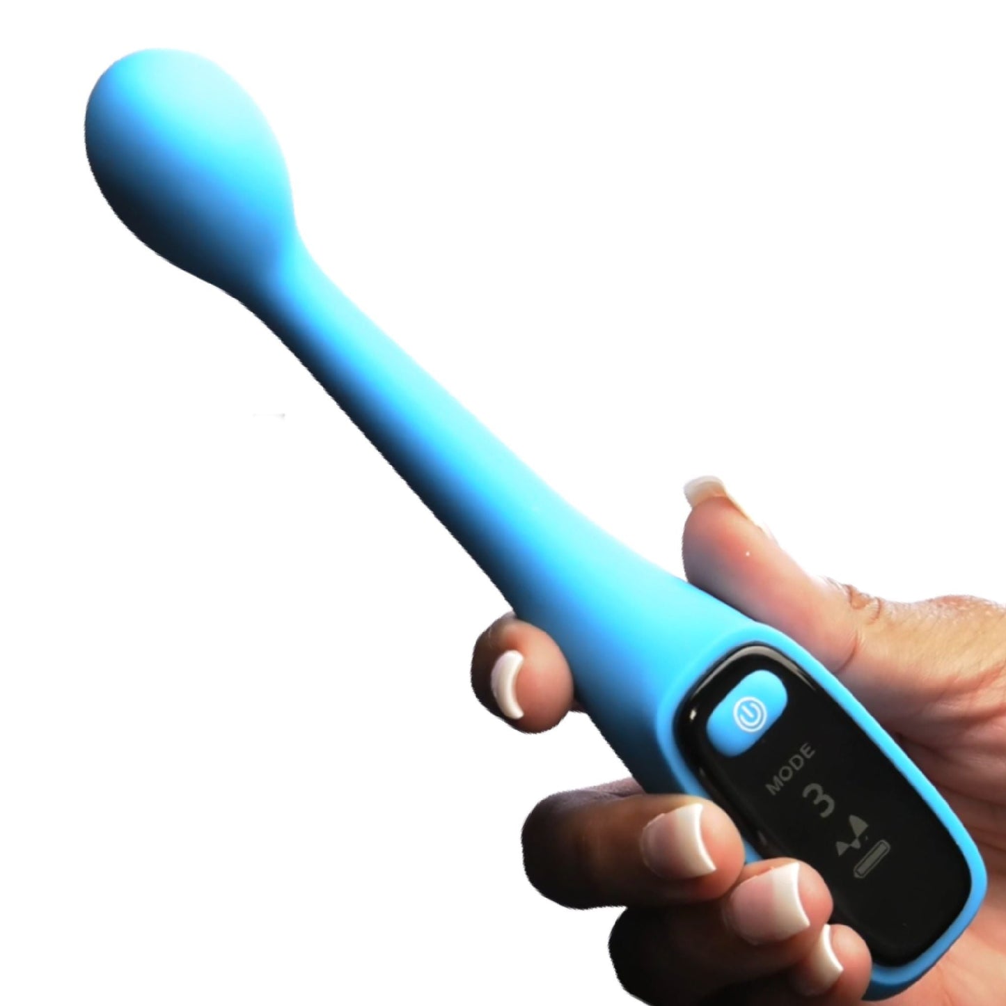 Bang! First Time G-Spot Vibrator with Digital Display - Blue