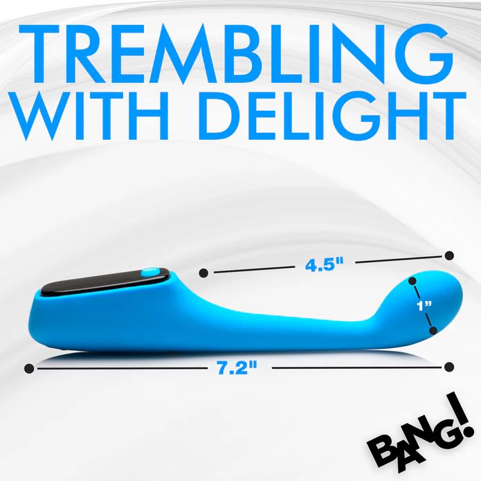 Bang! First Time G-Spot Vibrator with Digital Display - Blue