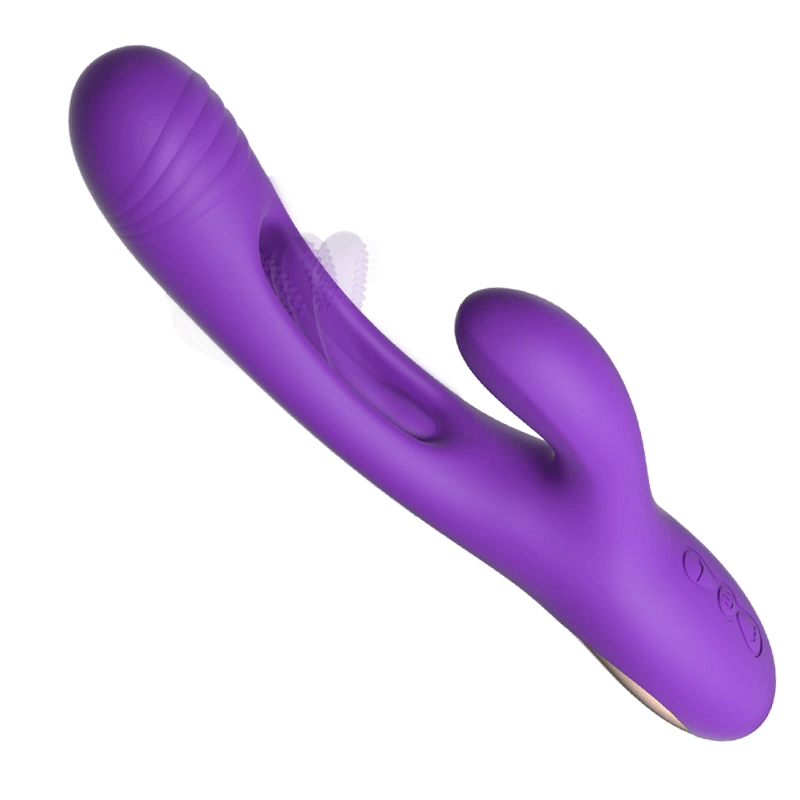 Bora G-Spot Tapping Rabbit Vibrator - Purple