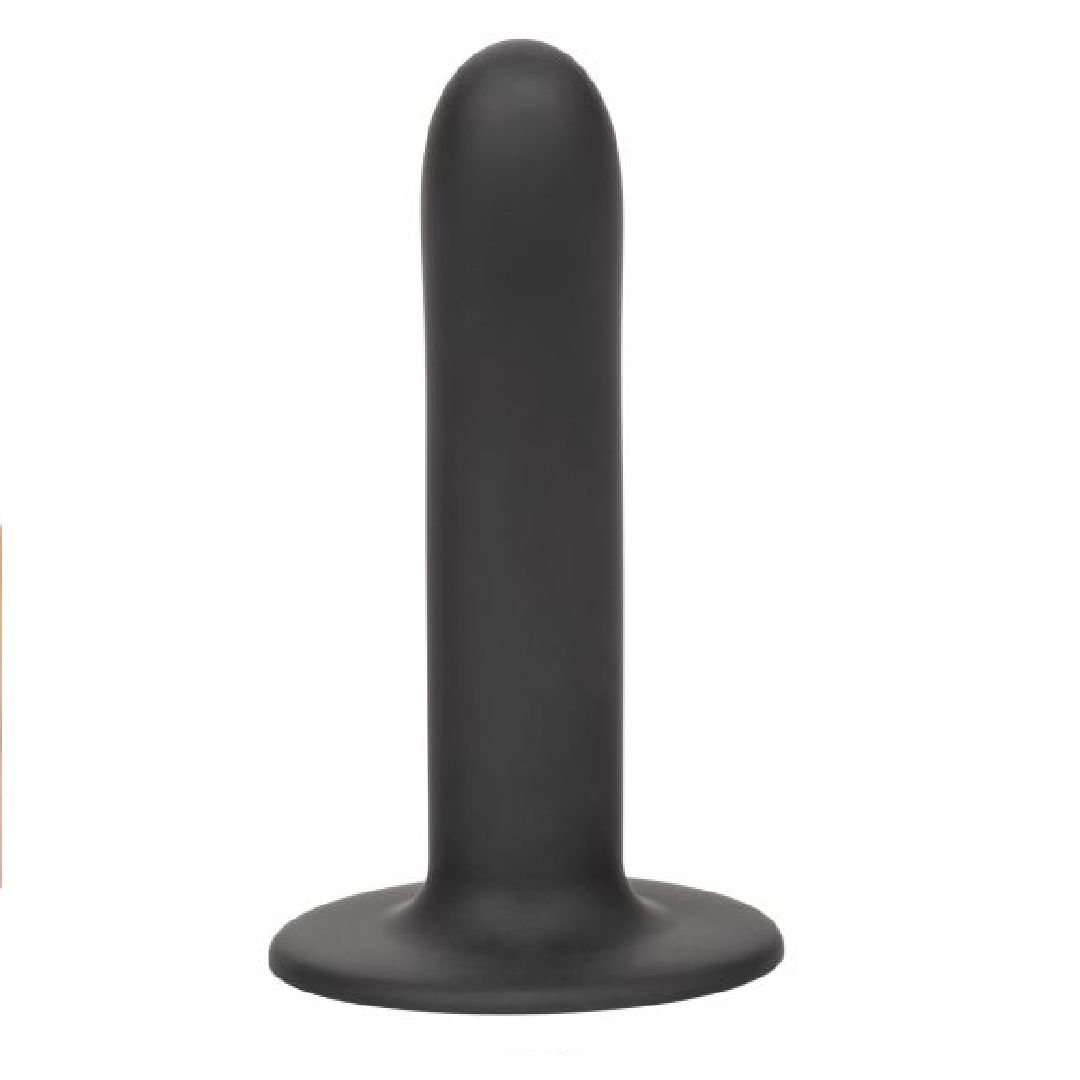 Boundless 6 Inch Smooth Black Silicone Dildo