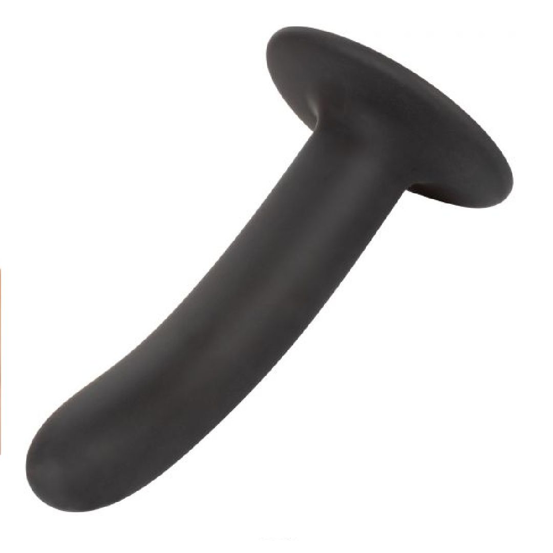 Boundless 6 Inch Smooth Black Silicone Dildo