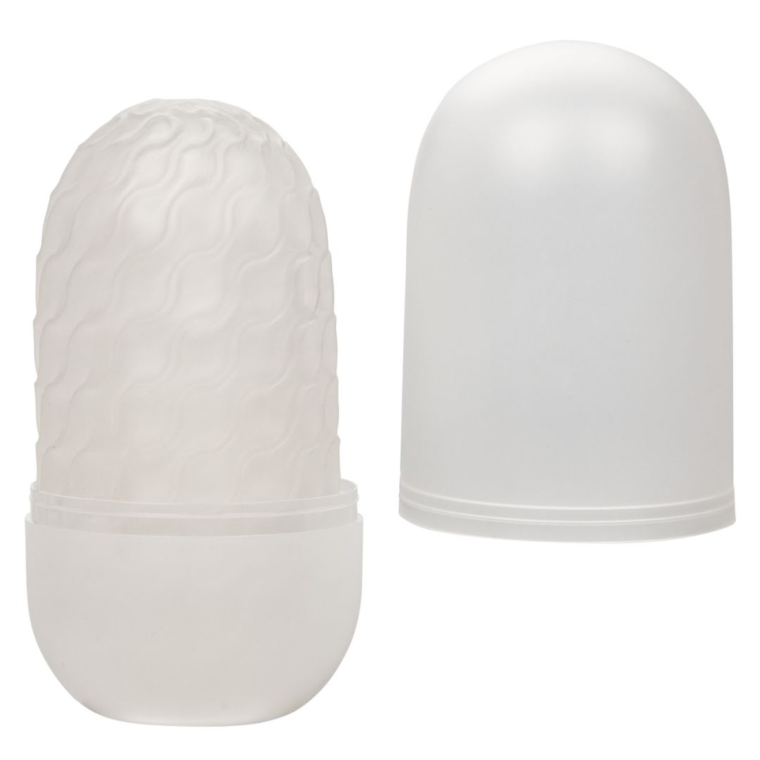 Boundless Discreet Reversible Nubby Stroker (2 Sensations in 1)