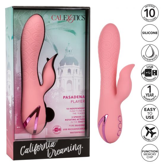 California Dreaming Pasadena Player G-Spot Rabbit Vibrator