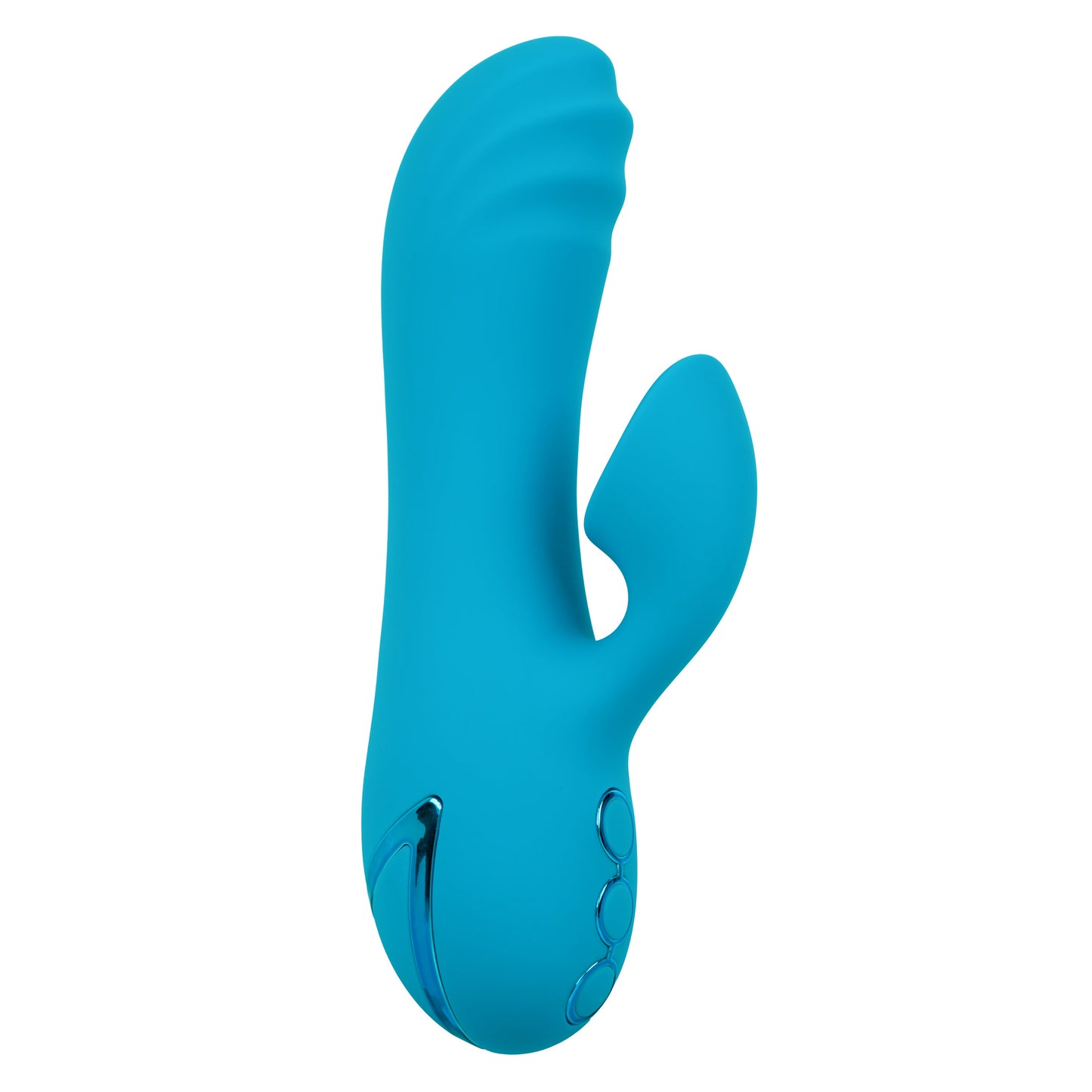 California Dreaming Sunset Beach Seducer Clit Sucking Mini Rabbit Vibrator - Blue