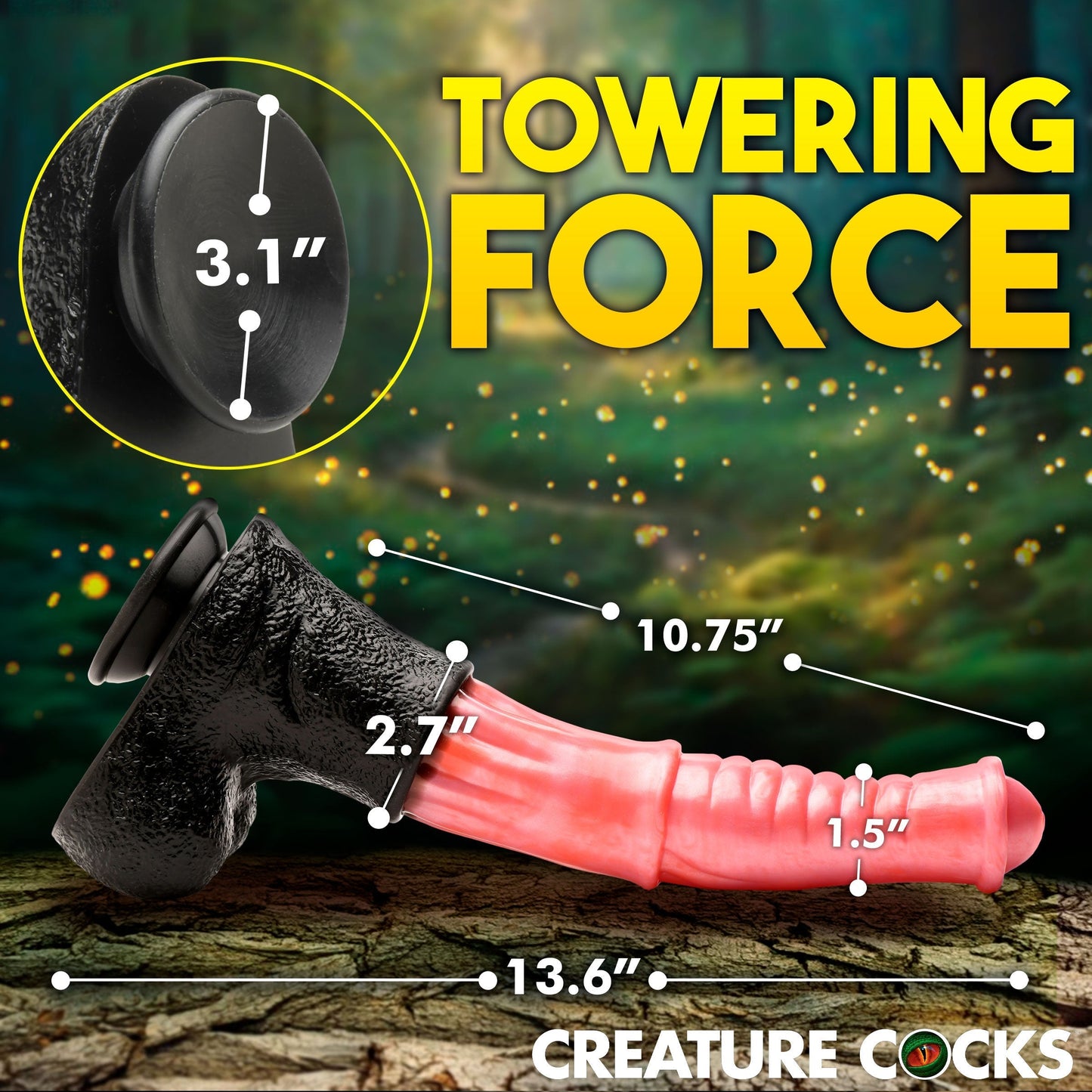 Centaur Giant 13 Inch Silicone Fantasy Horse Dildo