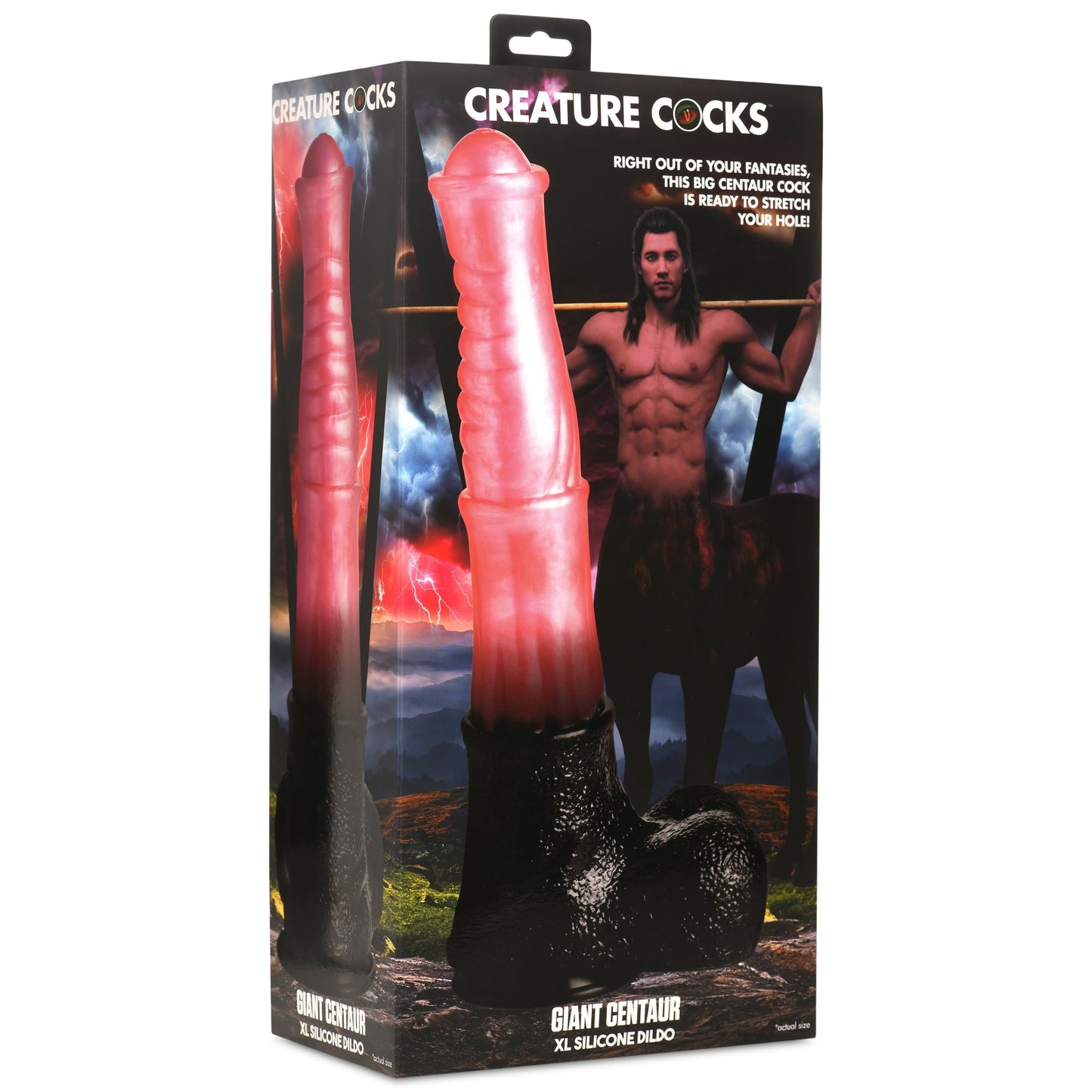 Centaur Giant 13 Inch Silicone Fantasy Horse Dildo