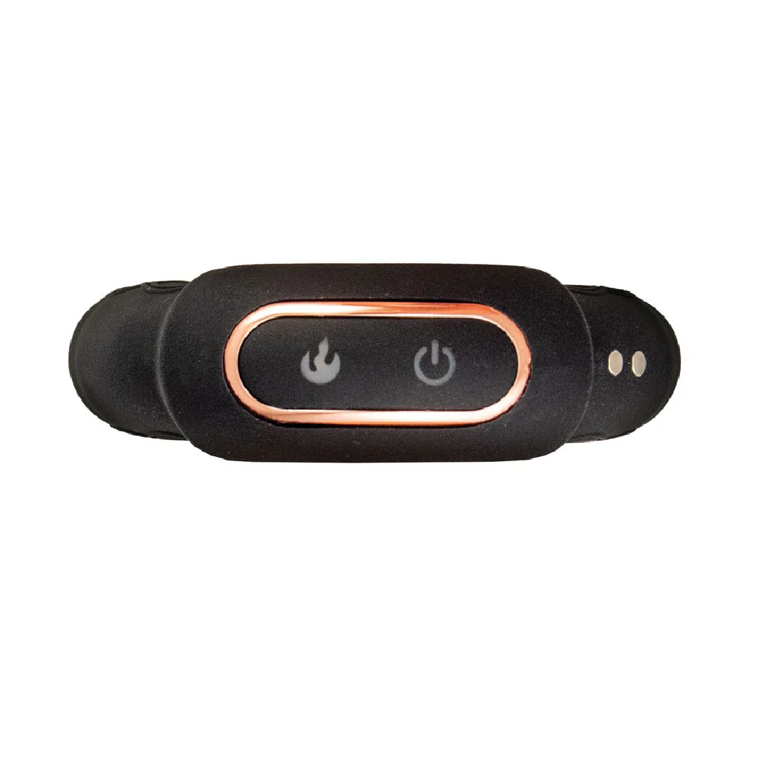 Cockpower Heat Up Vibrating Black Cock Ring