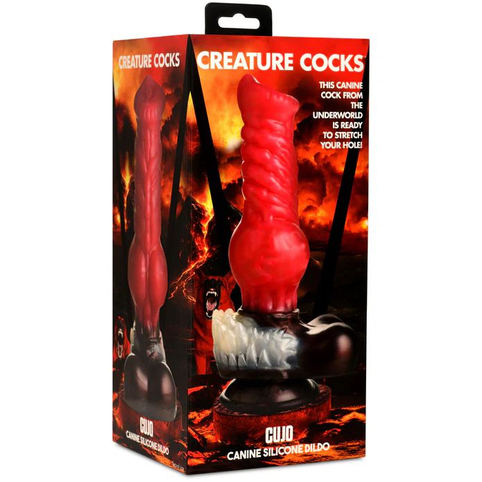 Cujo Canine Werewolf Silicone Dildo with Knot