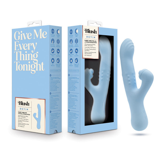 Devin Clit Thumping G-Spot Rabbit with Shaft Rotation