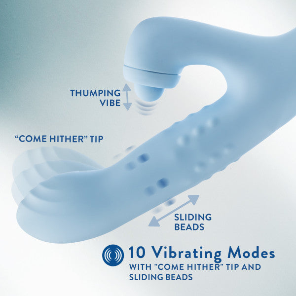 Devin Clit Thumping G-Spot Rabbit with Shaft Rotation