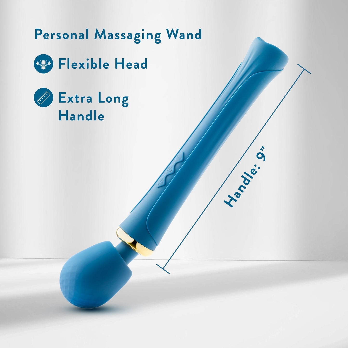 Dianna Rechargeable Rumbly Waterproof Wand Vibrator