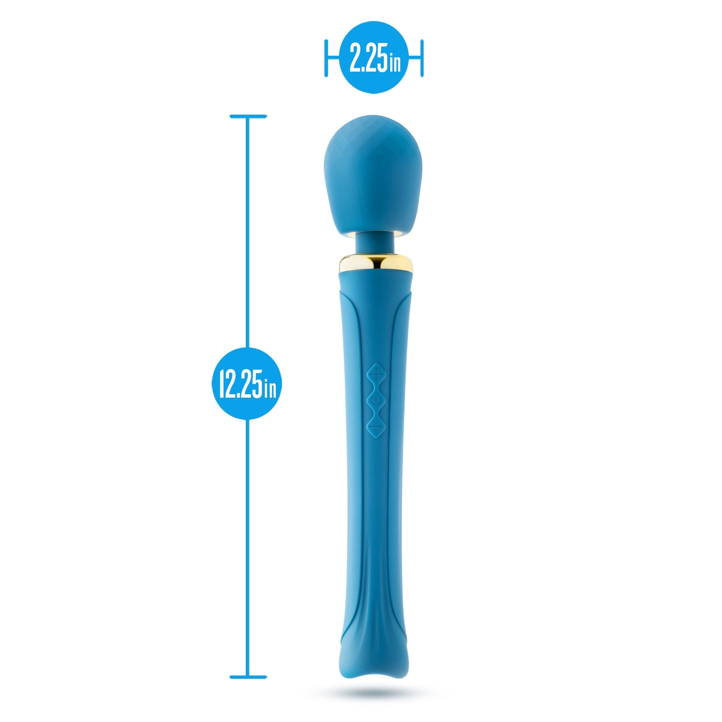 Dianna Rechargeable Rumbly Waterproof Wand Vibrator