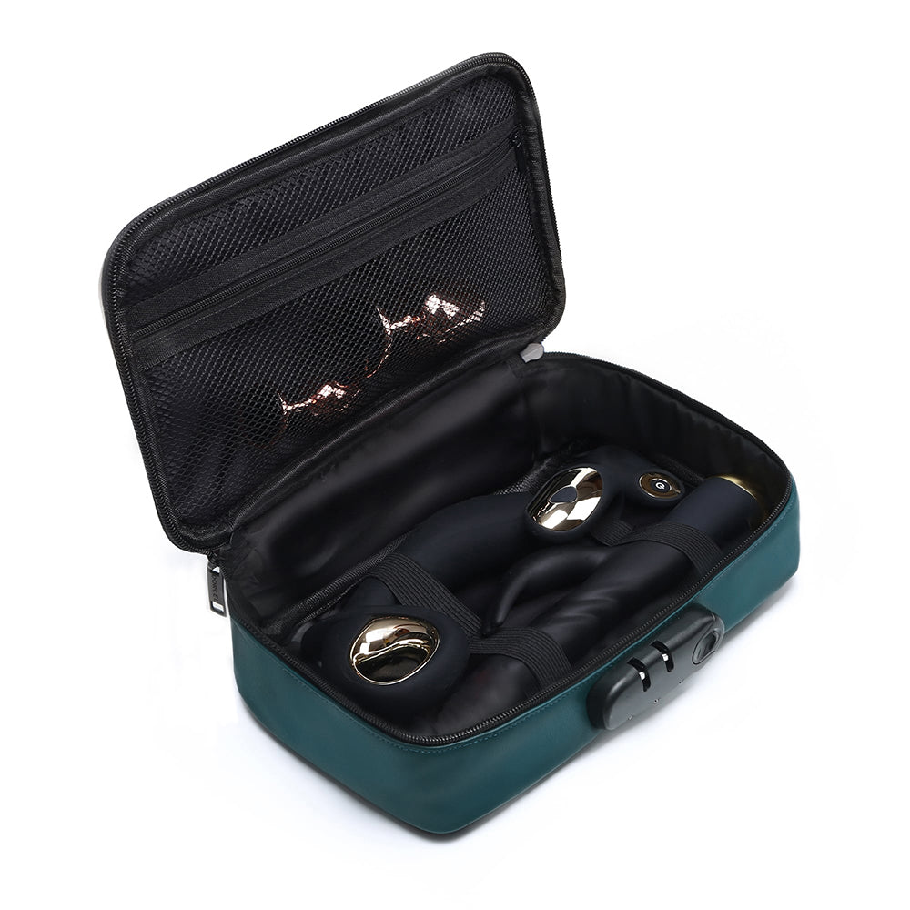 Dorcel Lockable Discreet Emerald Green Storage Box