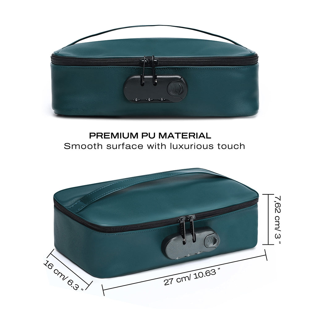 Dorcel Lockable Discreet Emerald Green Storage Box