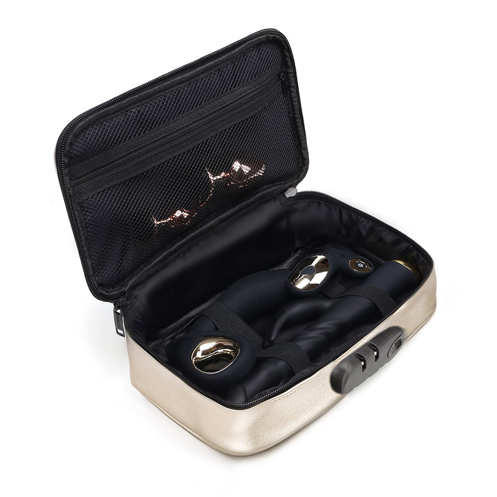Dorcel Lockable Discreet Gold Storage Box