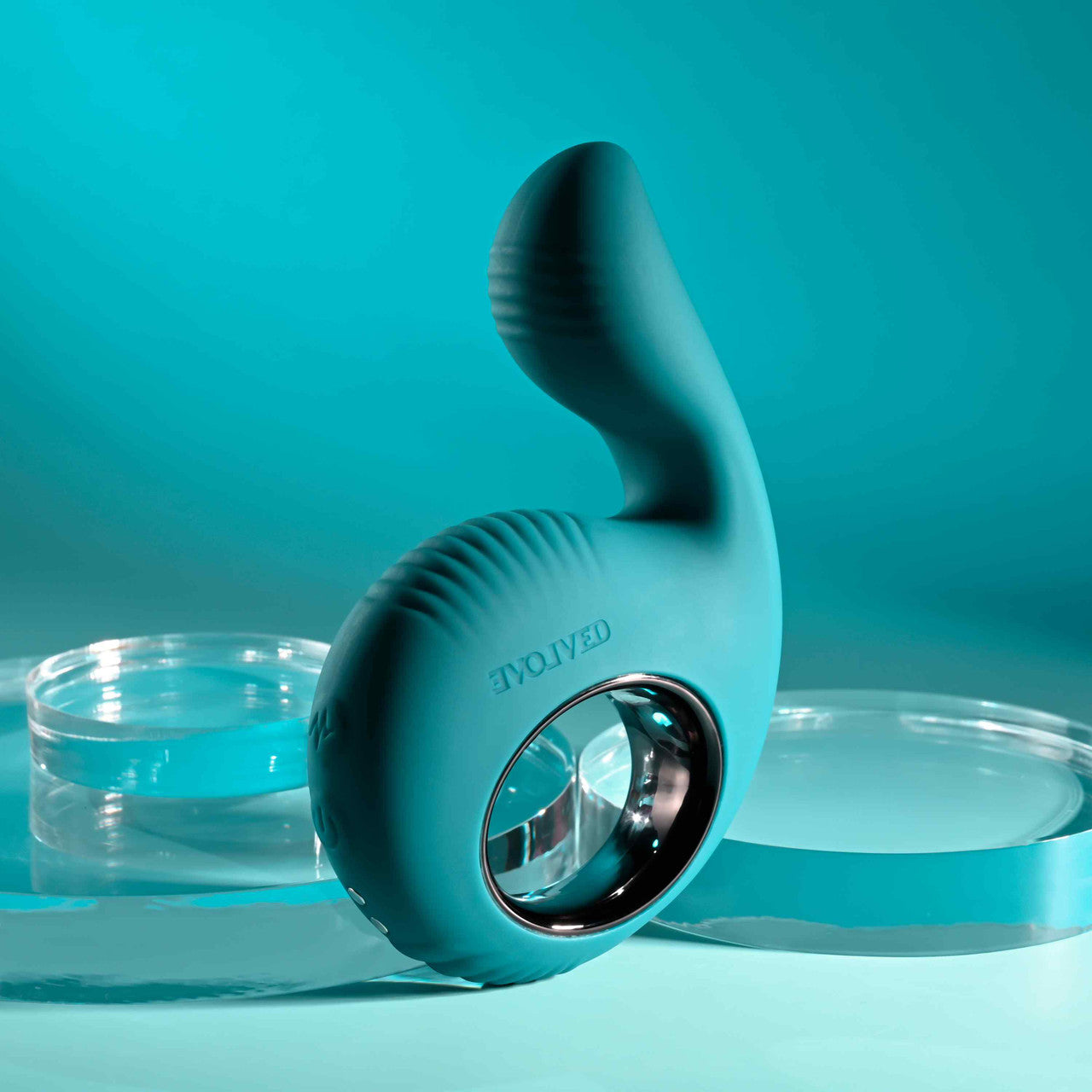 Thumbs Up Shallow Penetration Vibrator with Finger Loop