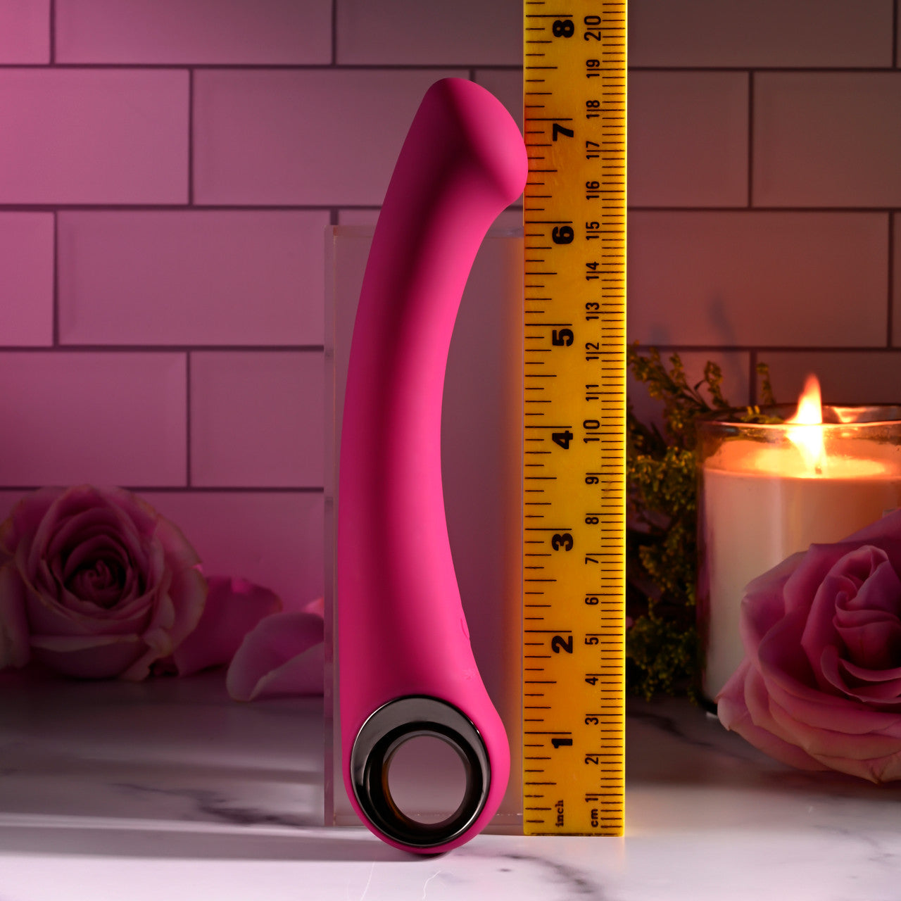 Pleasure Curve G-Spot Vibrator with Finger Loop