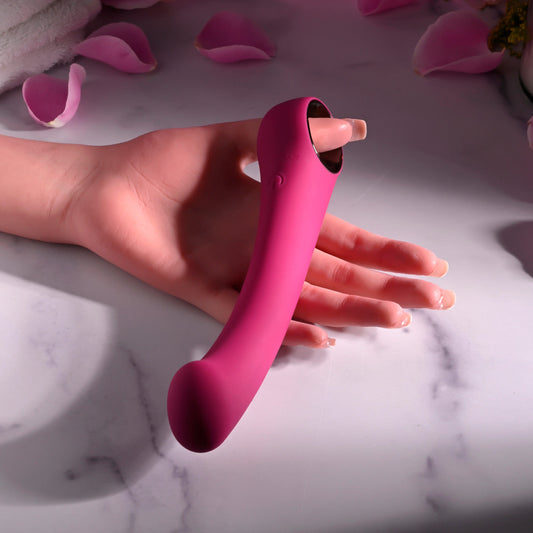 Pleasure Curve G-Spot Vibrator with Finger Loop