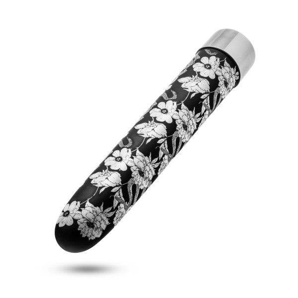 Eden Black Floral Slim Beginner Bullet Vibrator