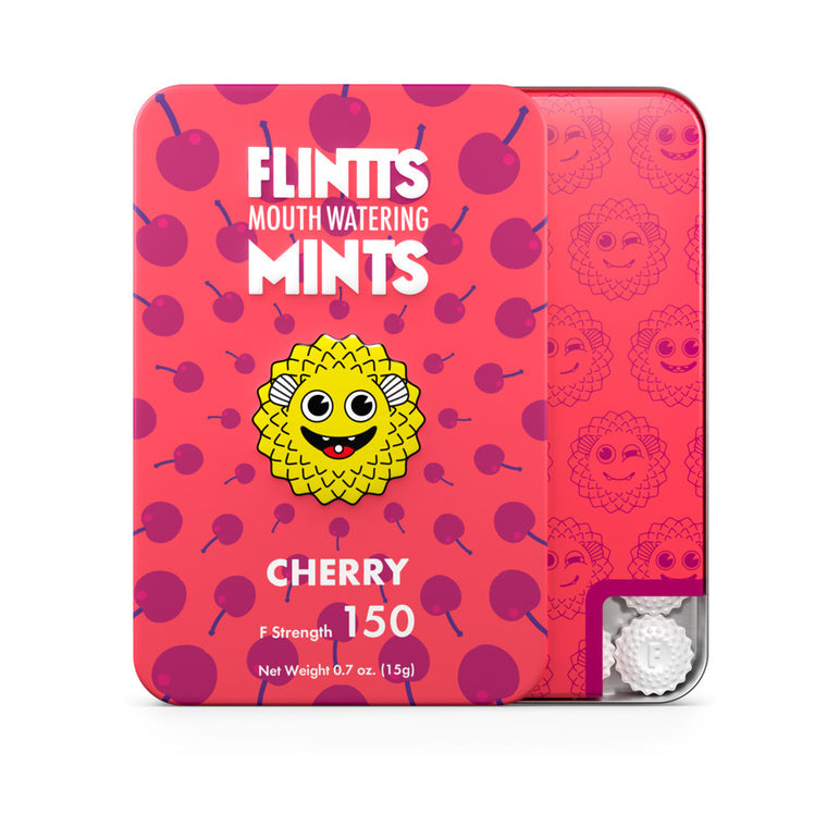 Flintts Mouth Watering Mints - Cherry