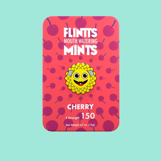 Flintts Mouth Watering Mints - Cherry
