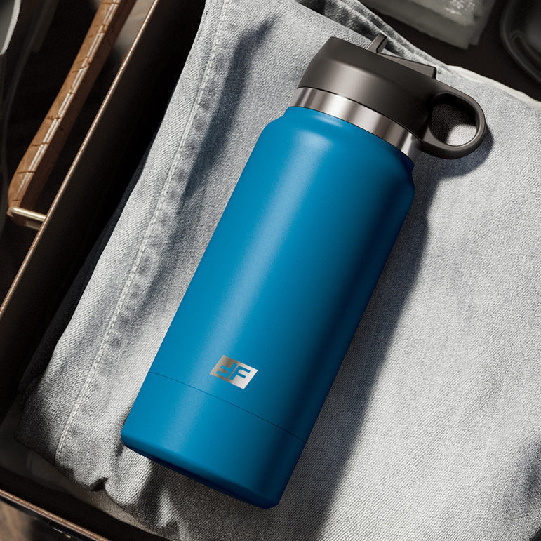Fuck Flask Private Pleaser Pussy Stroker Disguised as a Water Bottle - Vanilla