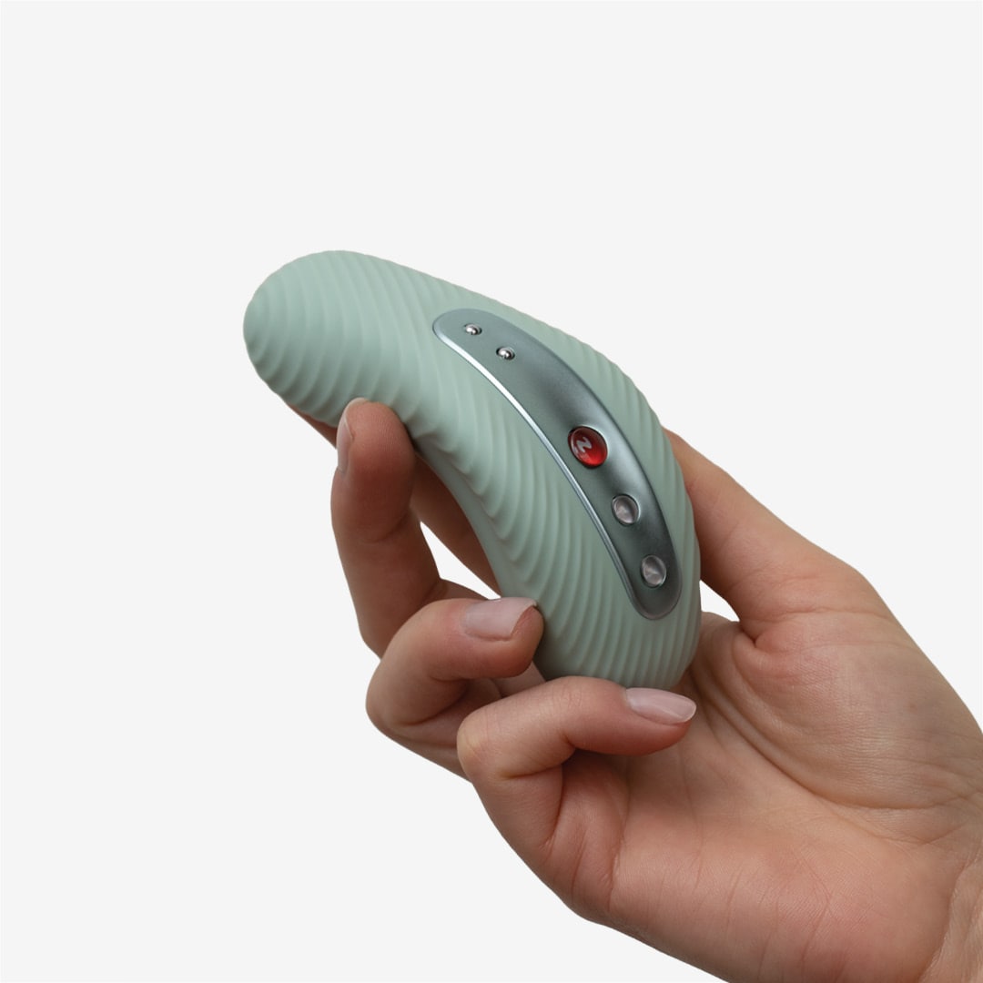 Fun Factory Laya 3 Lay On Humping Vibrator - Sage Green