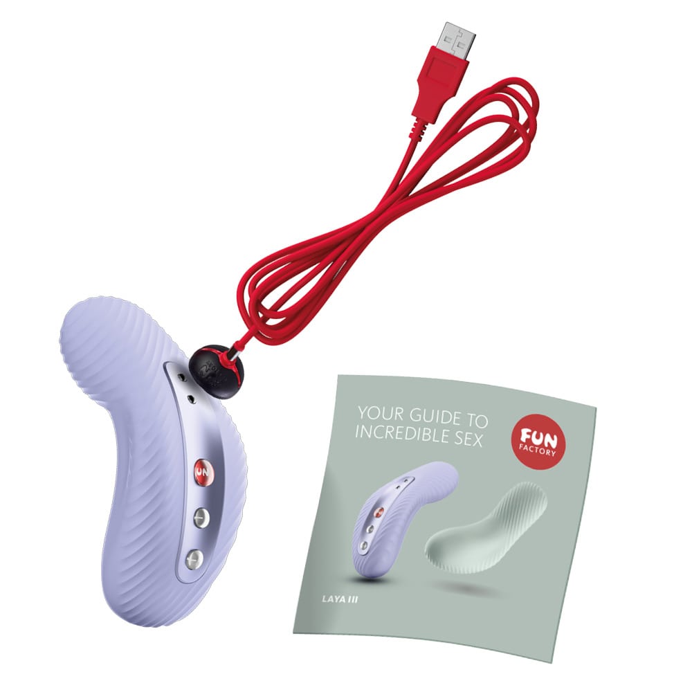 Fun Factory Laya 3 Lay On Humping Vibrator - Soft Violet