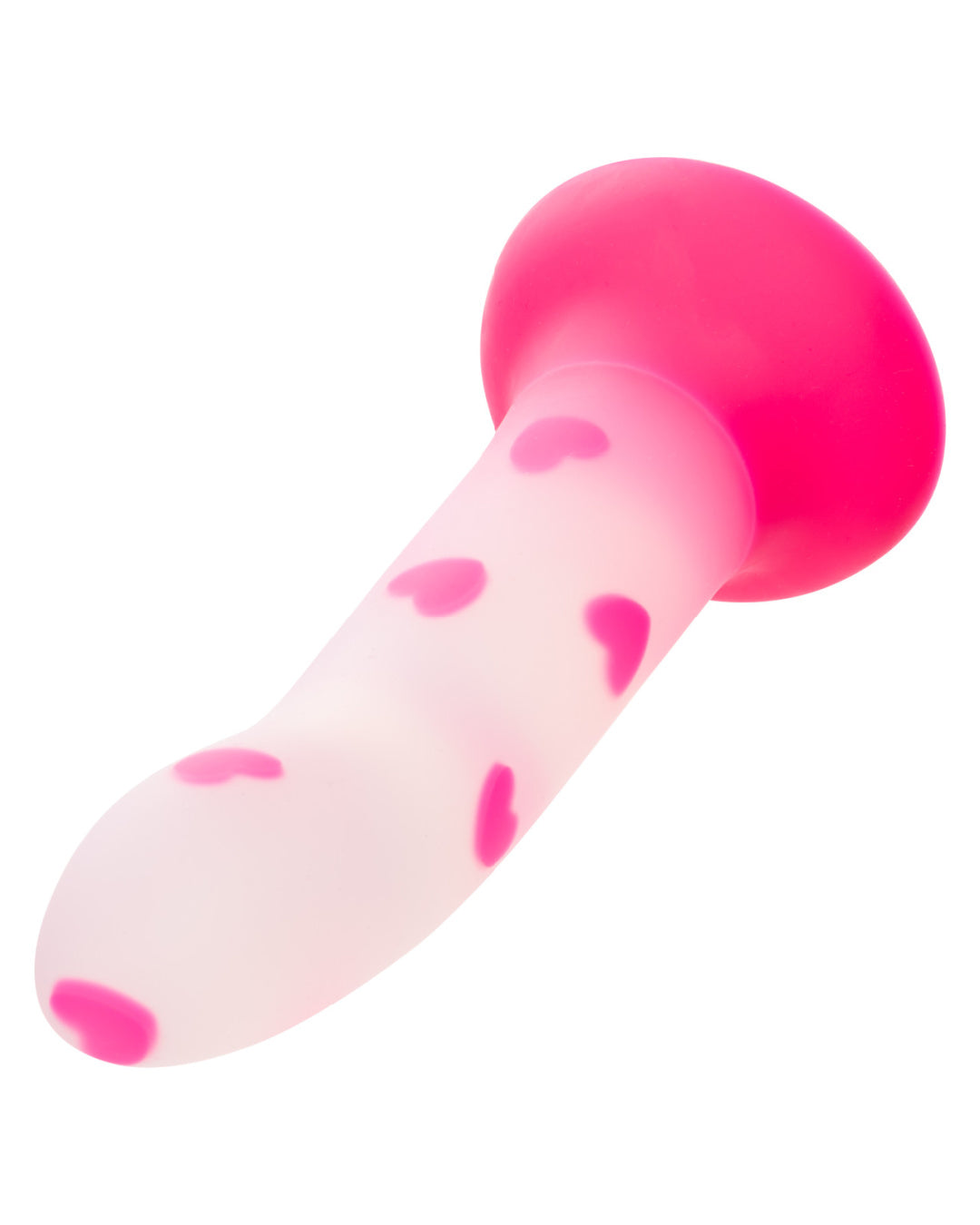 Glow Stick Heart Silicone First Time Glow in the Dark Dildo