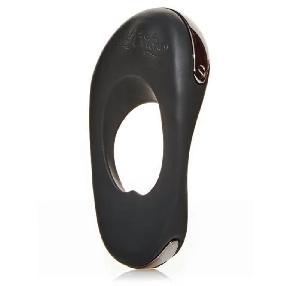 Hot Octopuss Atom Plus Dual Motor Vibrating Black Cock Ring