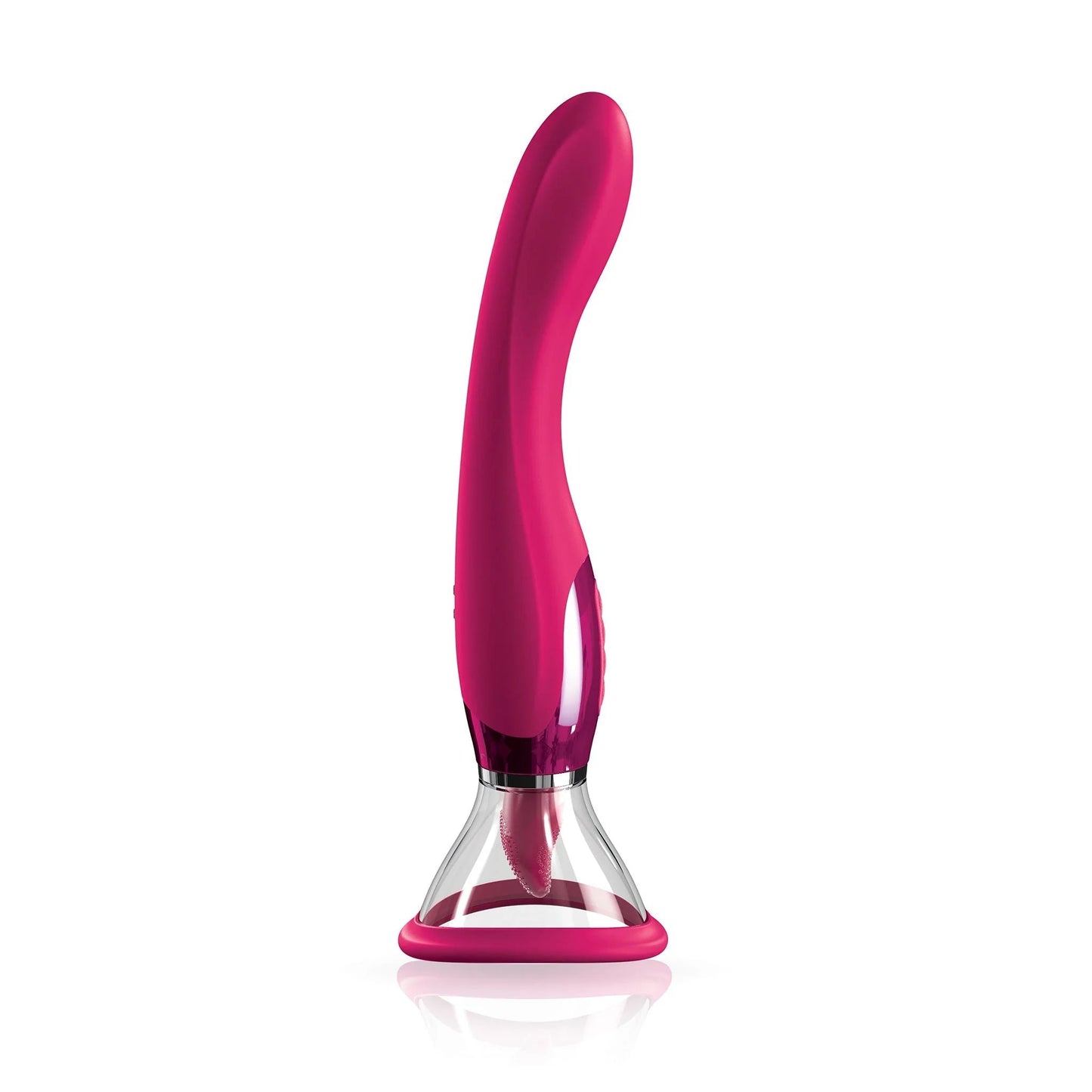 Jimmyjane Apex Double Ended Licking, Sucking G-Spot Vibrator - Pink