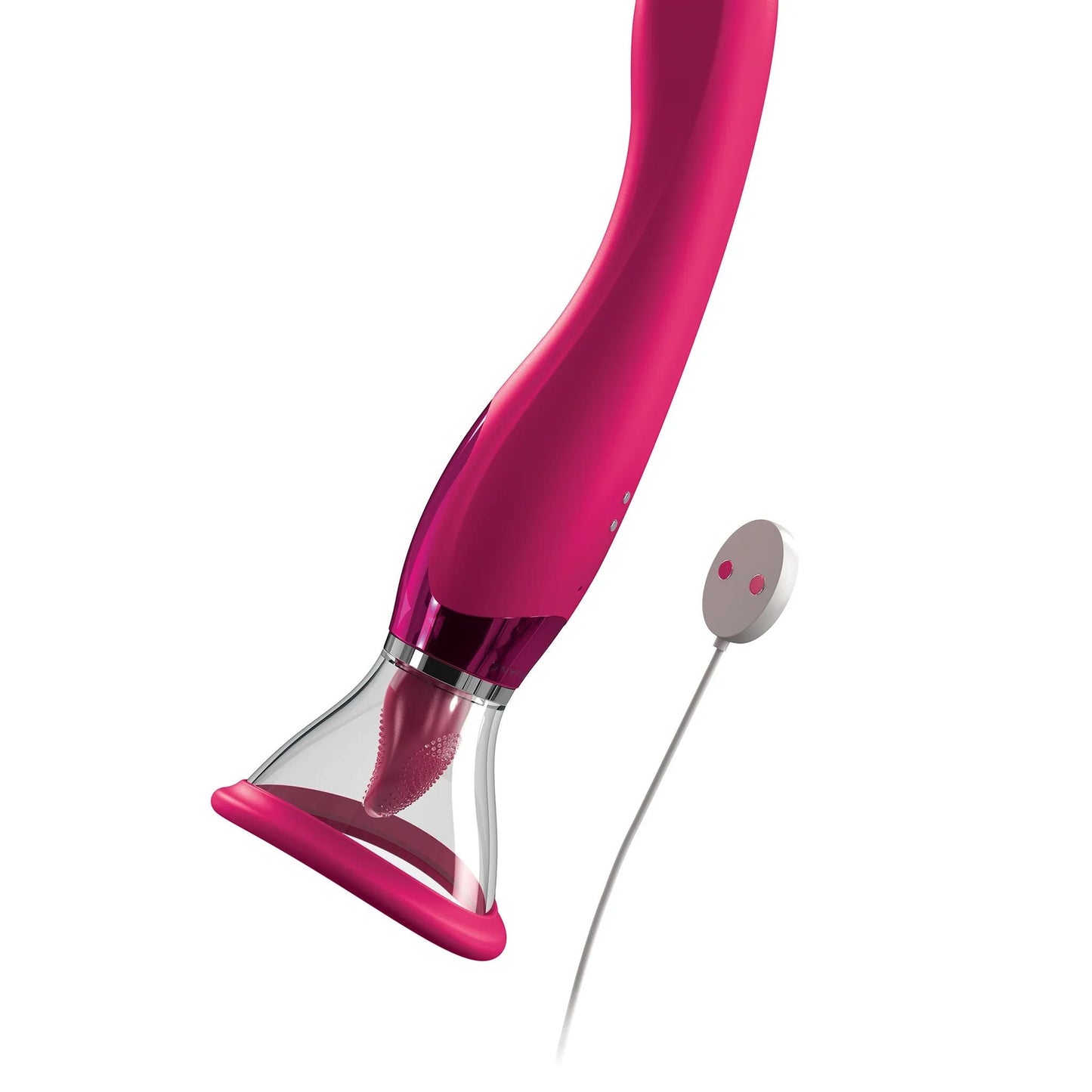 Jimmyjane Apex Double Ended Licking, Sucking G-Spot Vibrator - Pink