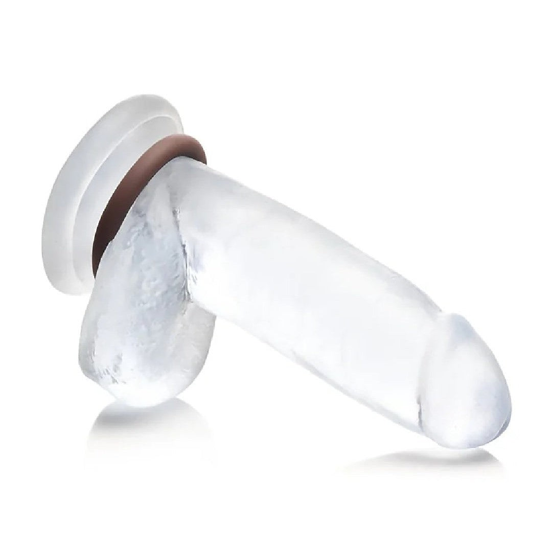 Jock Discreet Stretchy Silicone Cock Ring Set of 3 - Chocolate