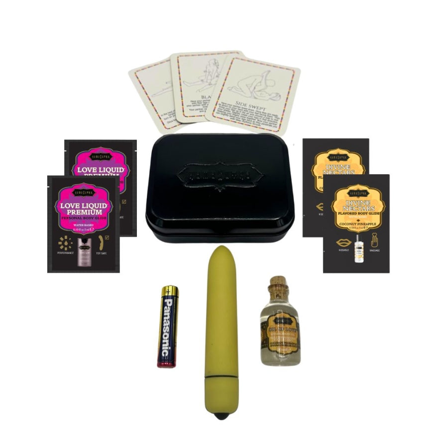 Kama Sutra Weekender Kit with Vibrator & Erotic Lotions