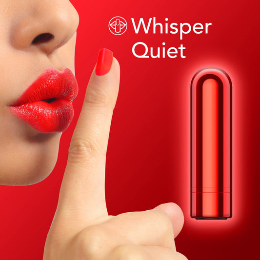 Kool Vibes Rechargeable Mini Bullet - Red