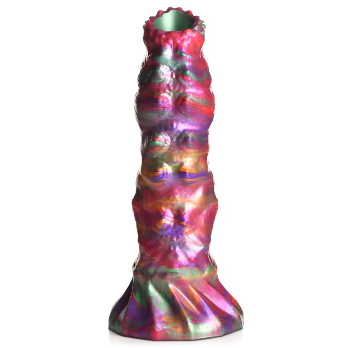 Larva Silicone Ovipositor Fantasy Role Play Dildo With Eggs
