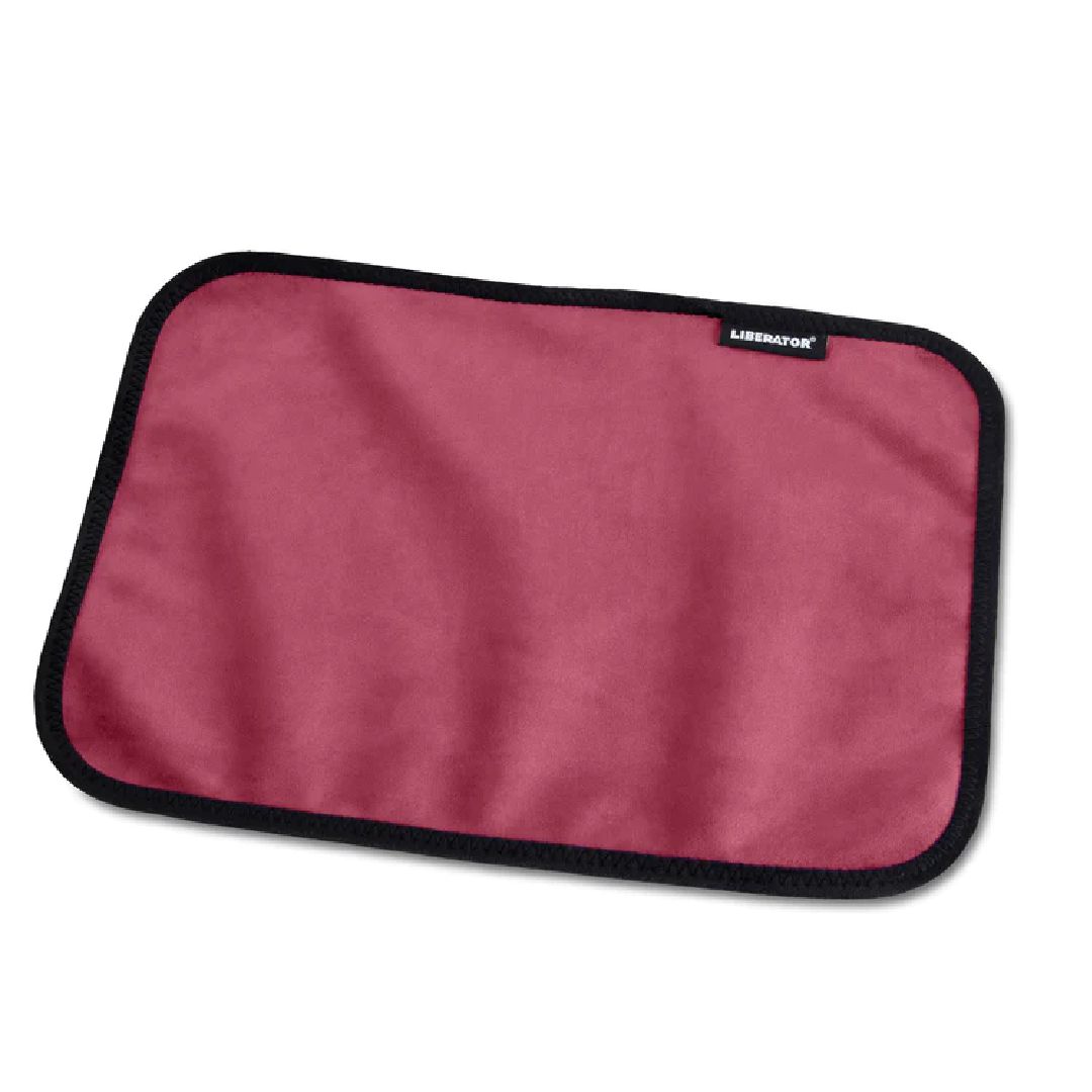 Liberator Fascinator Toy Pad Mini Waterproof Sex Blanket - Merlot
