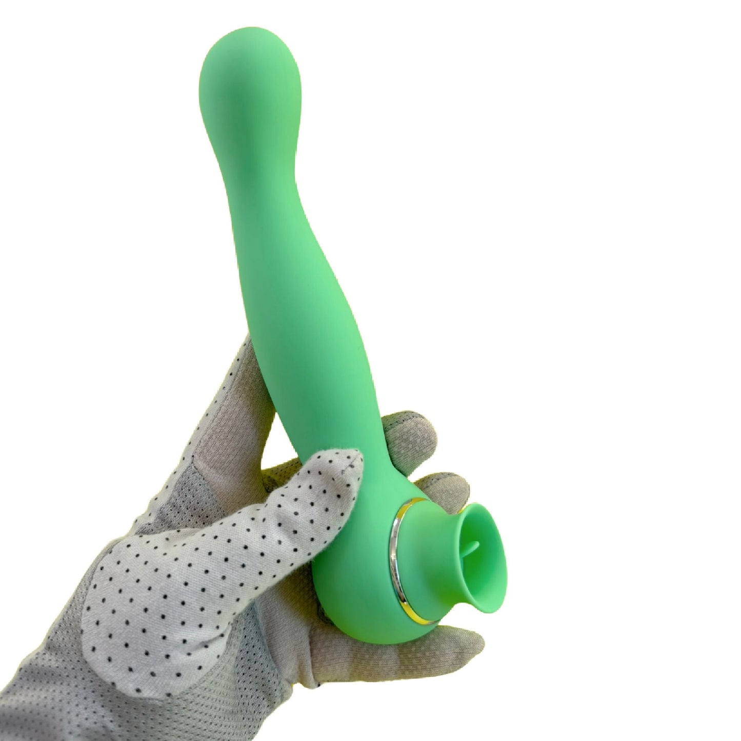 Luscious Licker Double Ended Licking & G-Spot Vibrator - Mint Green