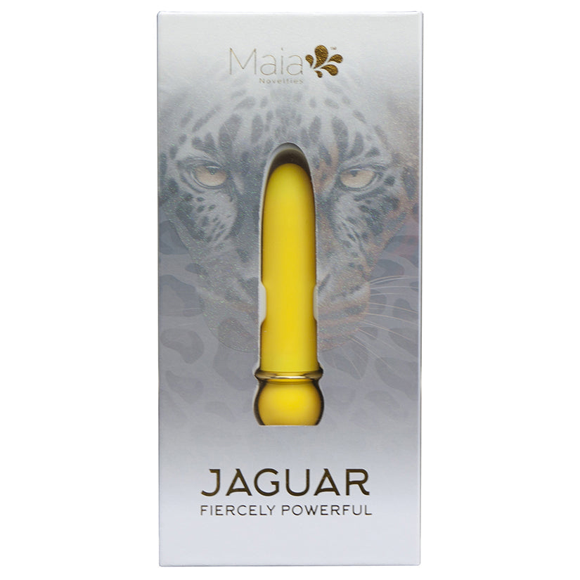 Jaguar 10-Function Rechargeable Silicone Super-Charged Bullet