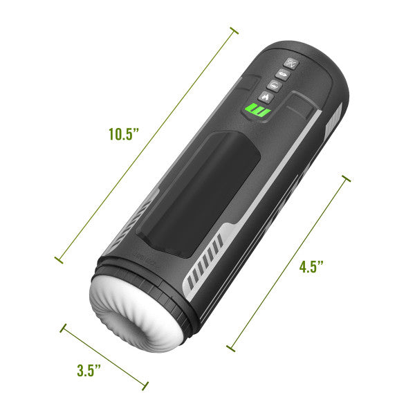 Master Blaster Vibrating, Stroking, Sucking, Warming, Automatic Stroker