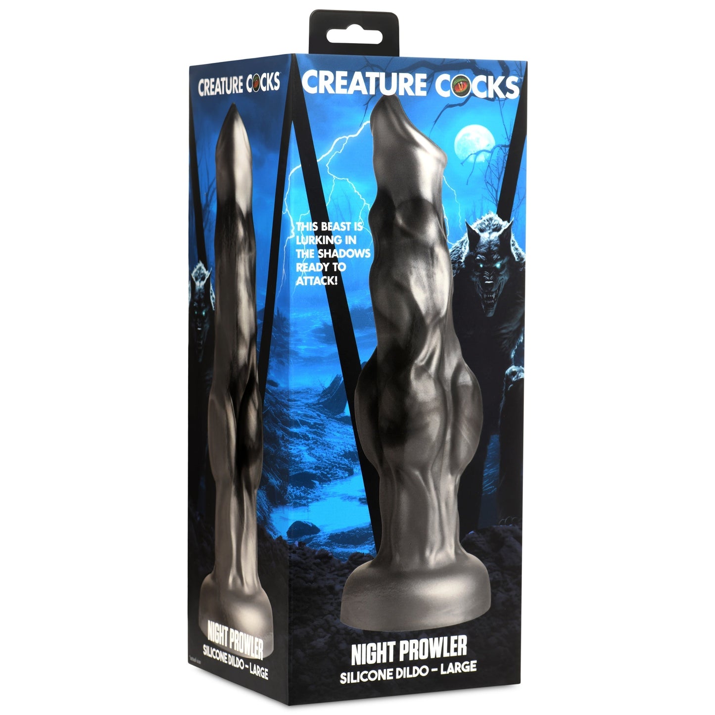 Night Prowler 10 Inch Werewolf Canine Dildo with Knot