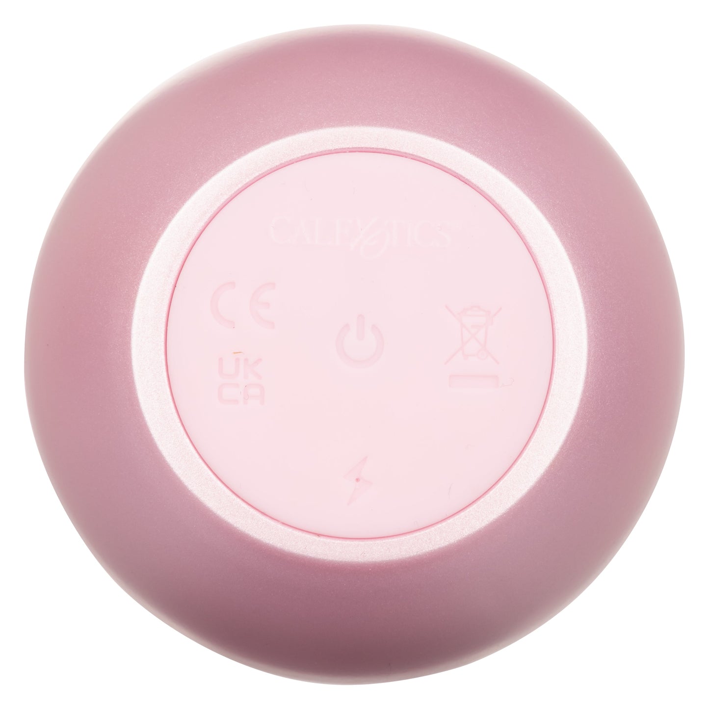 Opal Smooth Discreet Ultra Powerful External Vibrator with Lid - Pink