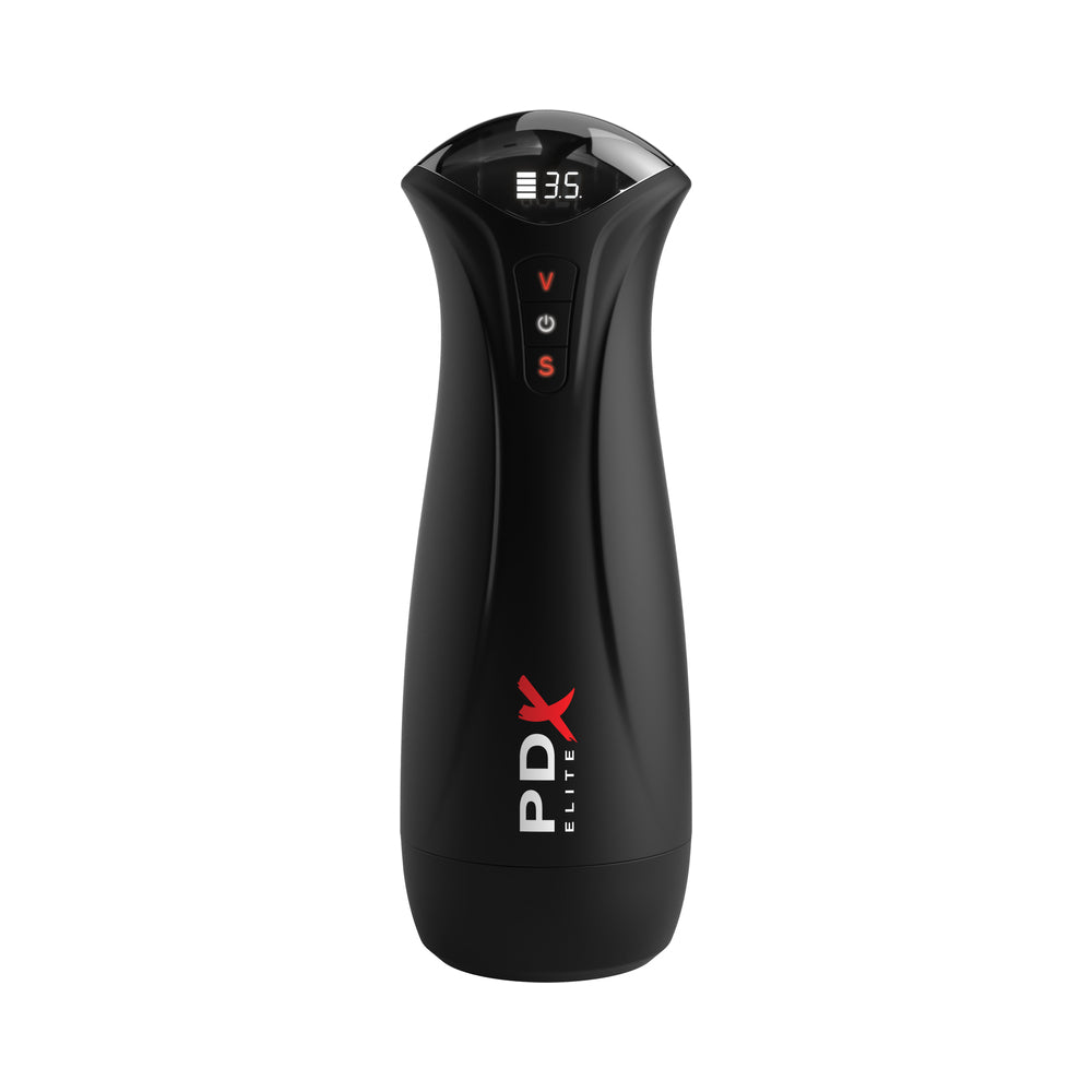 PDX Elite Fap-Gasm Sucking Vibrating Masturbator