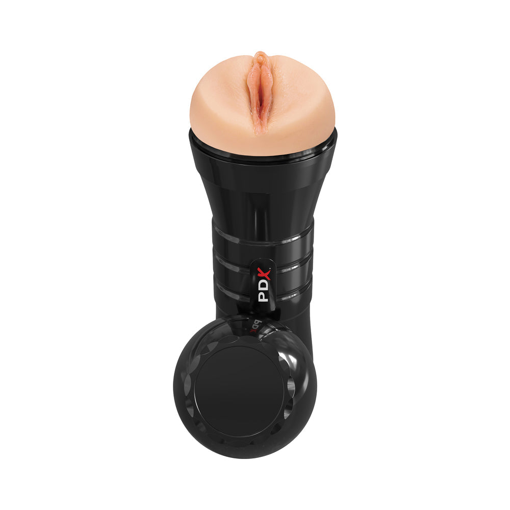PDX Juicy Snatch XXL Self Lubricating Stroker for Large Penises - Vanilla