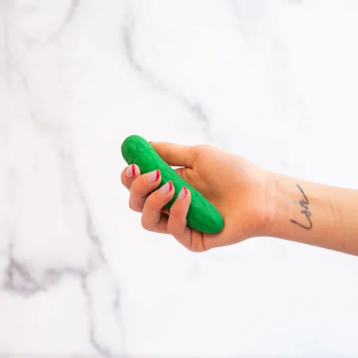 Pickle Emojibator Ultra Discreet First Time Bullet Vibrator