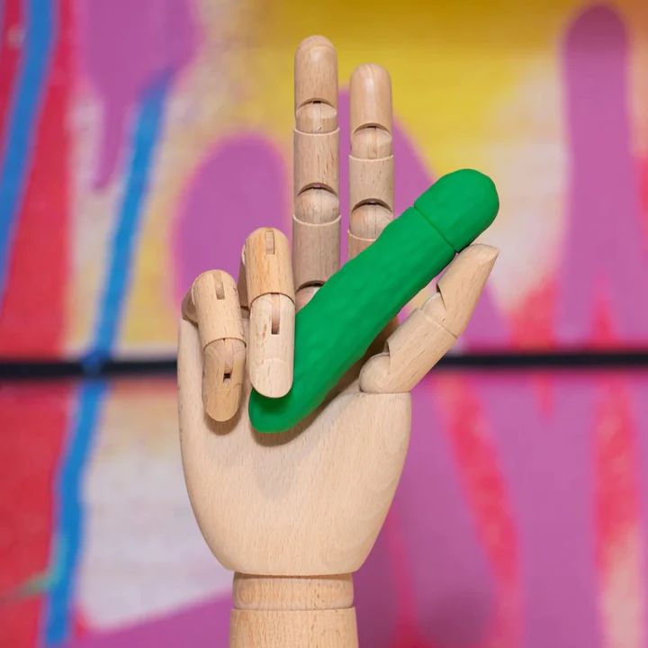 Pickle Emojibator Ultra Discreet First Time Bullet Vibrator