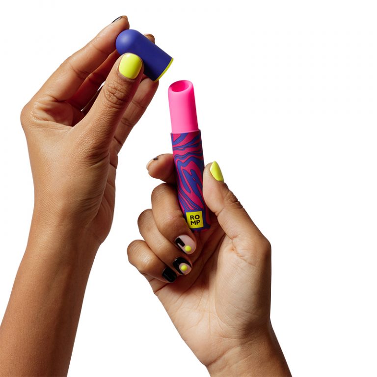 Romp Lipstick First Time Pleasure Air Clitoris Stimulator Vibrator