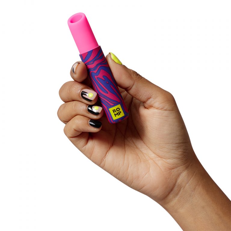Romp Lipstick First Time Pleasure Air Clitoris Stimulator Vibrator